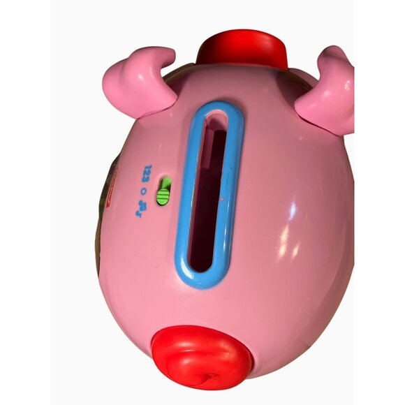 Vintage Fisher Price Laugh And Learn Musical Piggy Bank w/Sounds - Picture 9 of 11